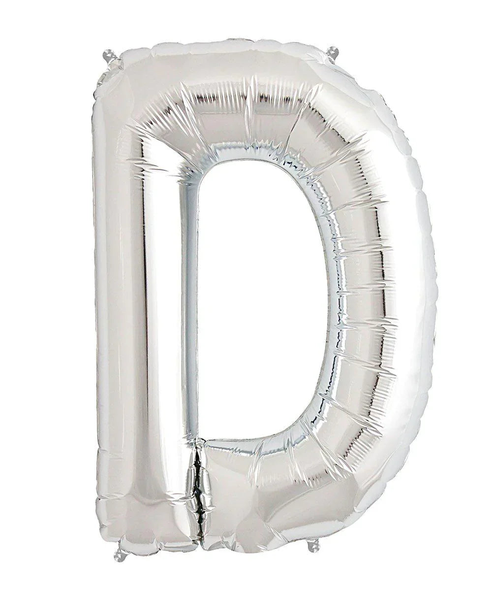 34" Silver Foil Balloon Letter