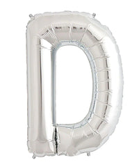34" Silver Foil Balloon Letter
