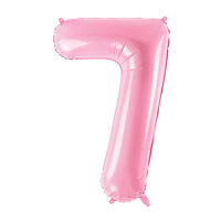 Party America 34" Pastel Pink Jumbo Numbers