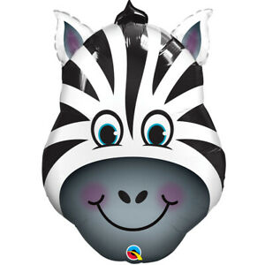 Qualatex 32" Zany Zebra Balloon