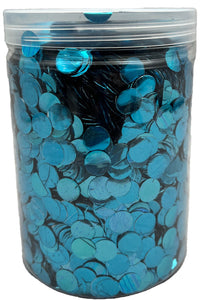 1cm Metallic Foil Confetti Jar